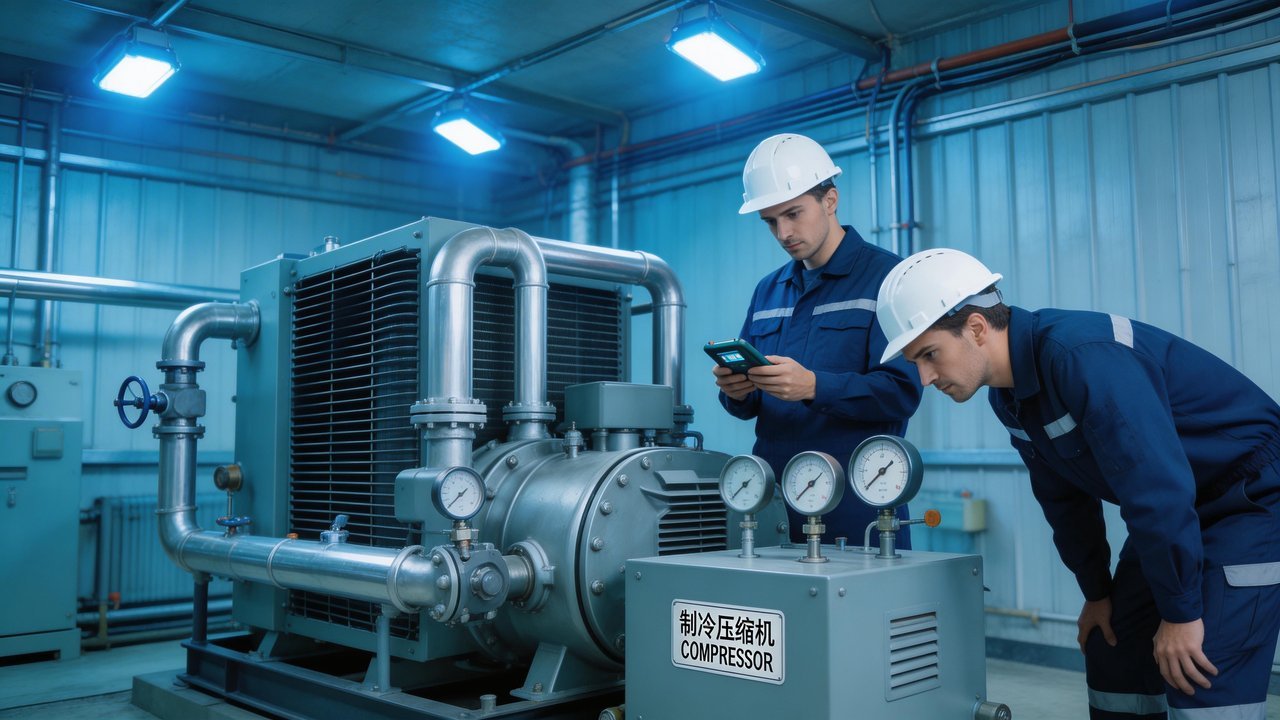 制冷压缩机检修