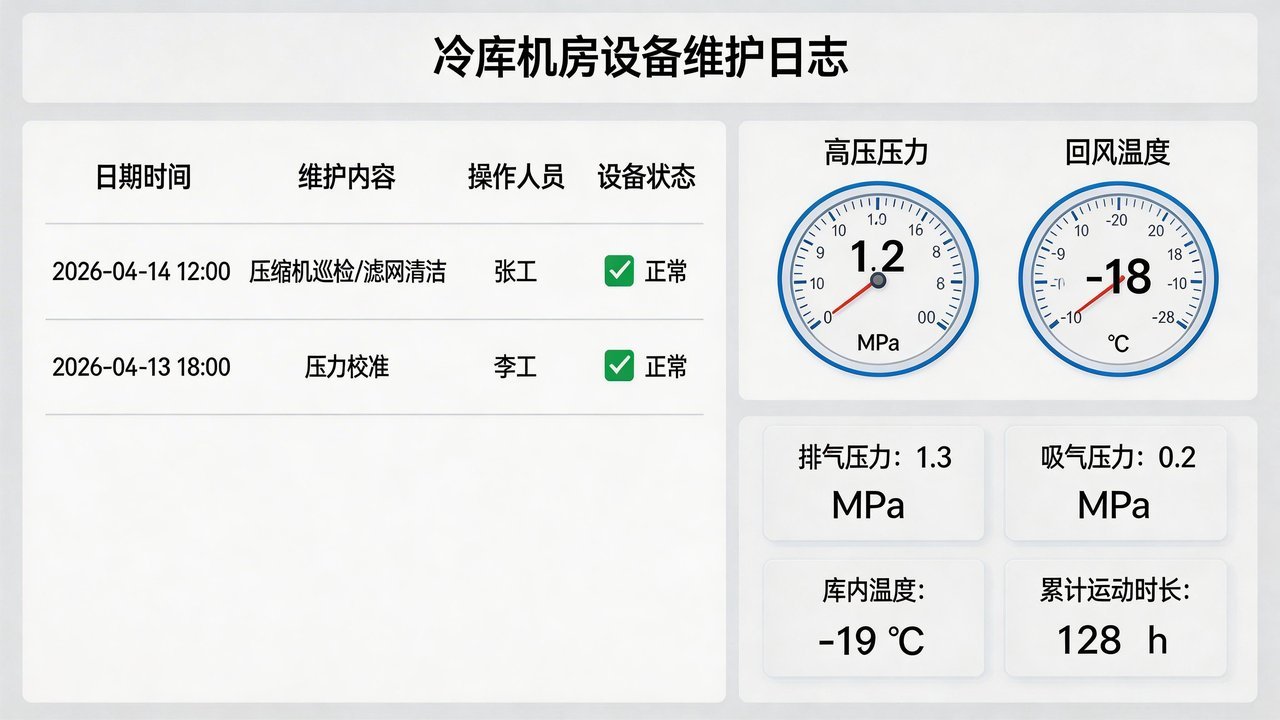 冷库设备维护监控