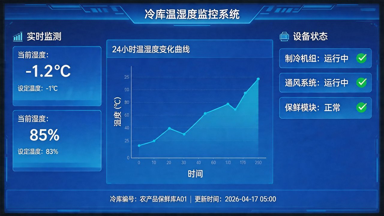 冷库温湿度监控系统