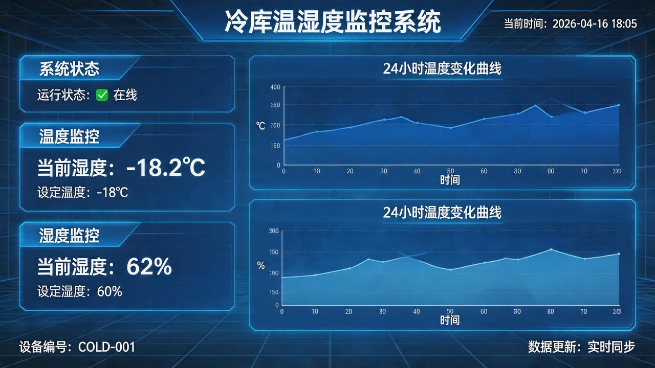 冷库温湿度监控系统