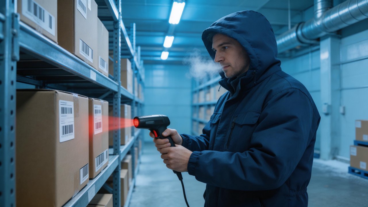 冷库扫码盘点作业