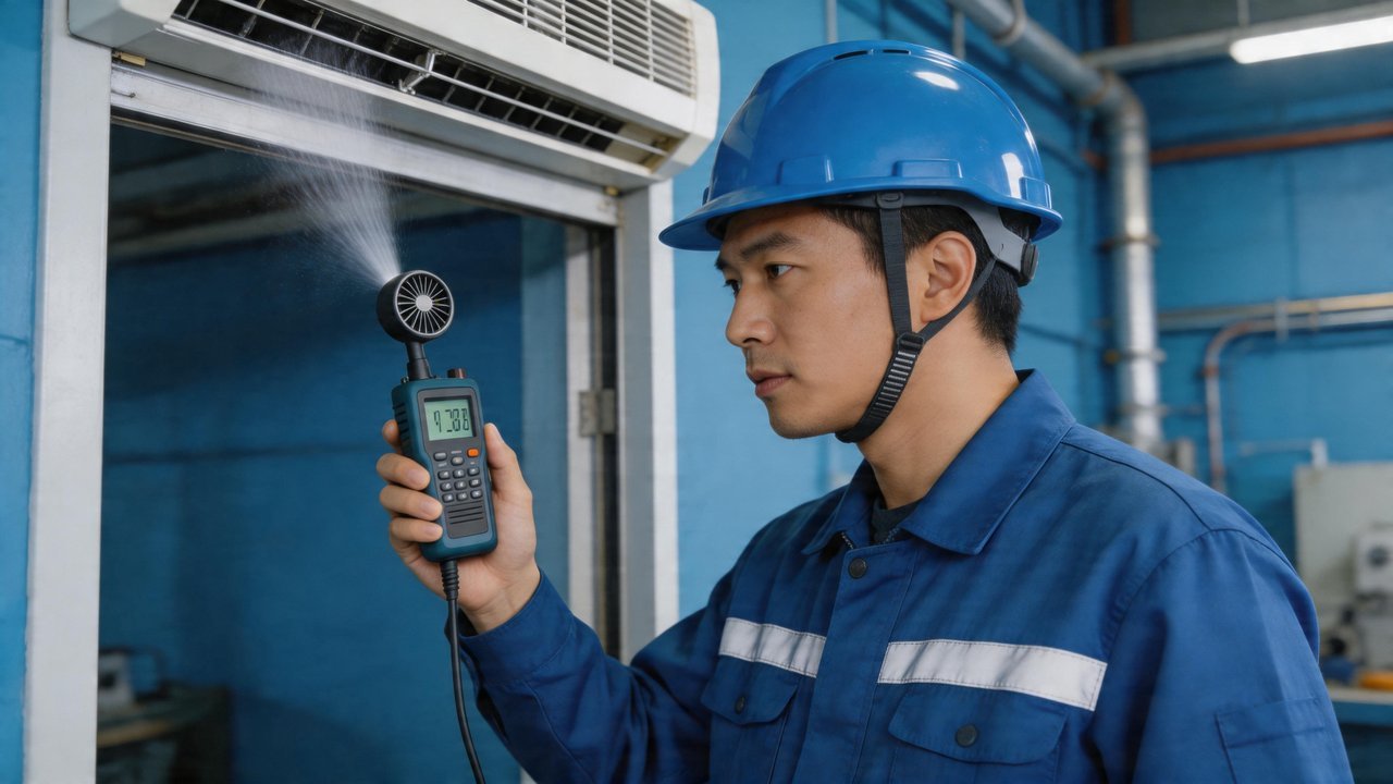 风幕机风量检查