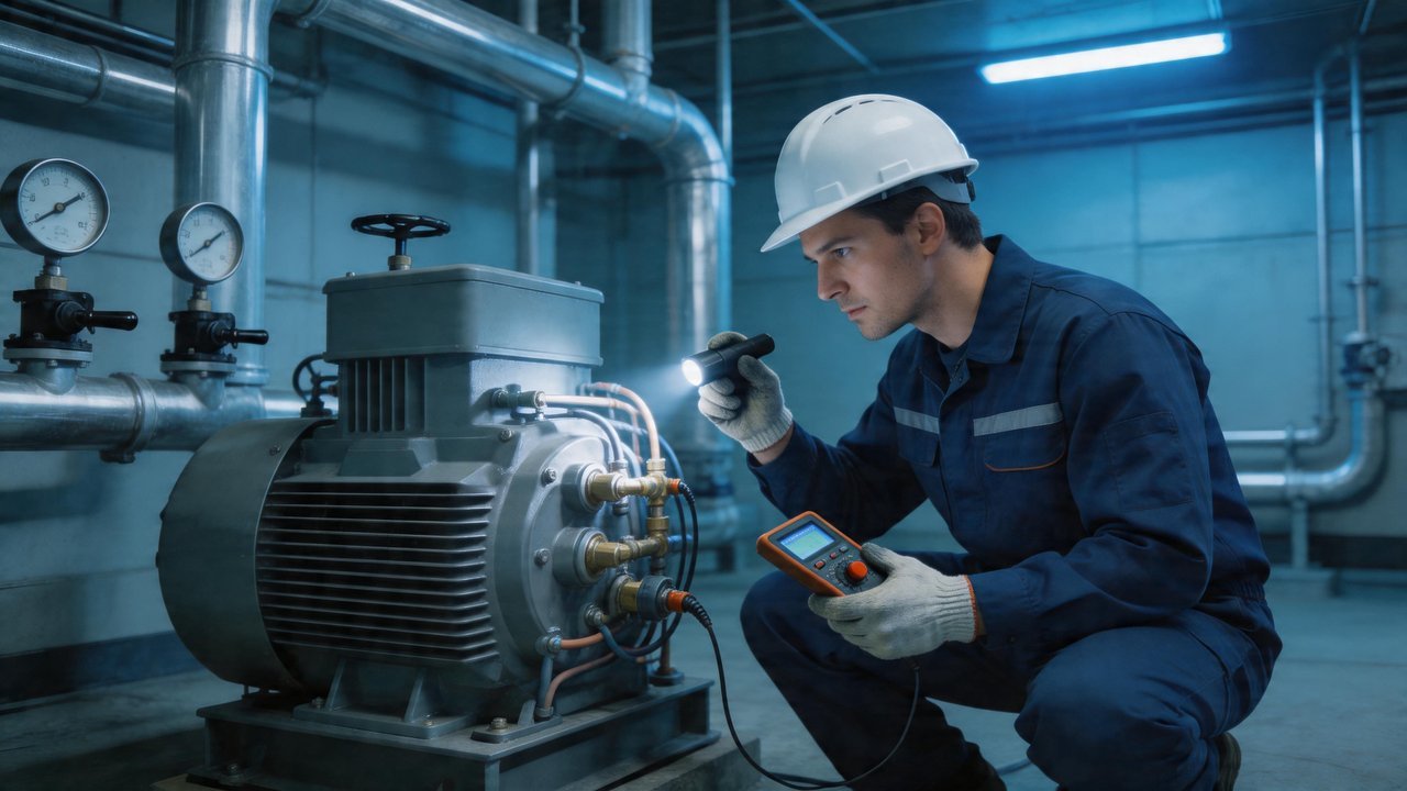 冷库压缩机检修维护