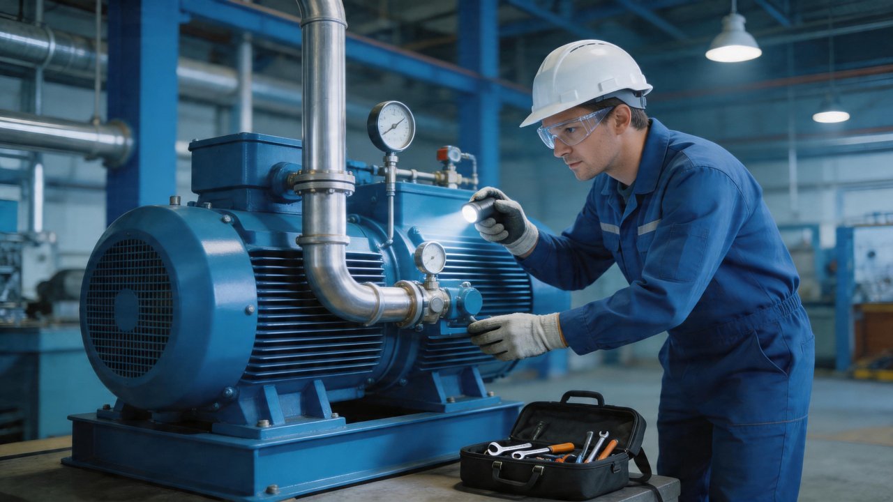 制冷压缩机检修