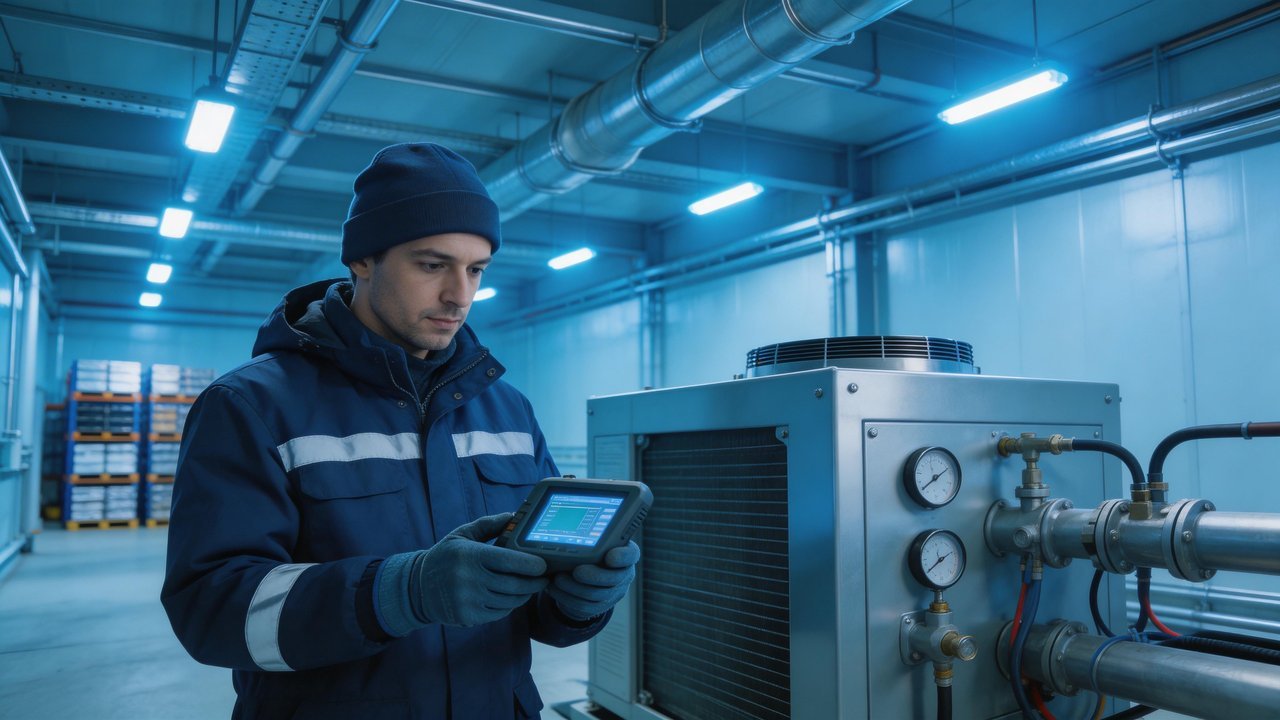 冷链物流冷库巡查场景