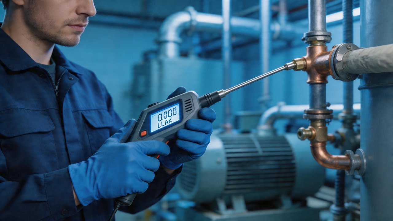 电子检漏仪检测