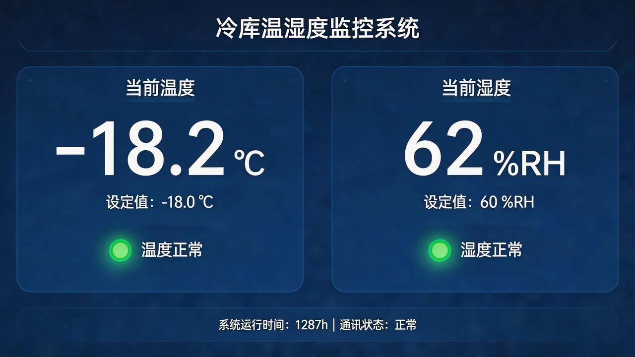 冷库温湿度监控系统