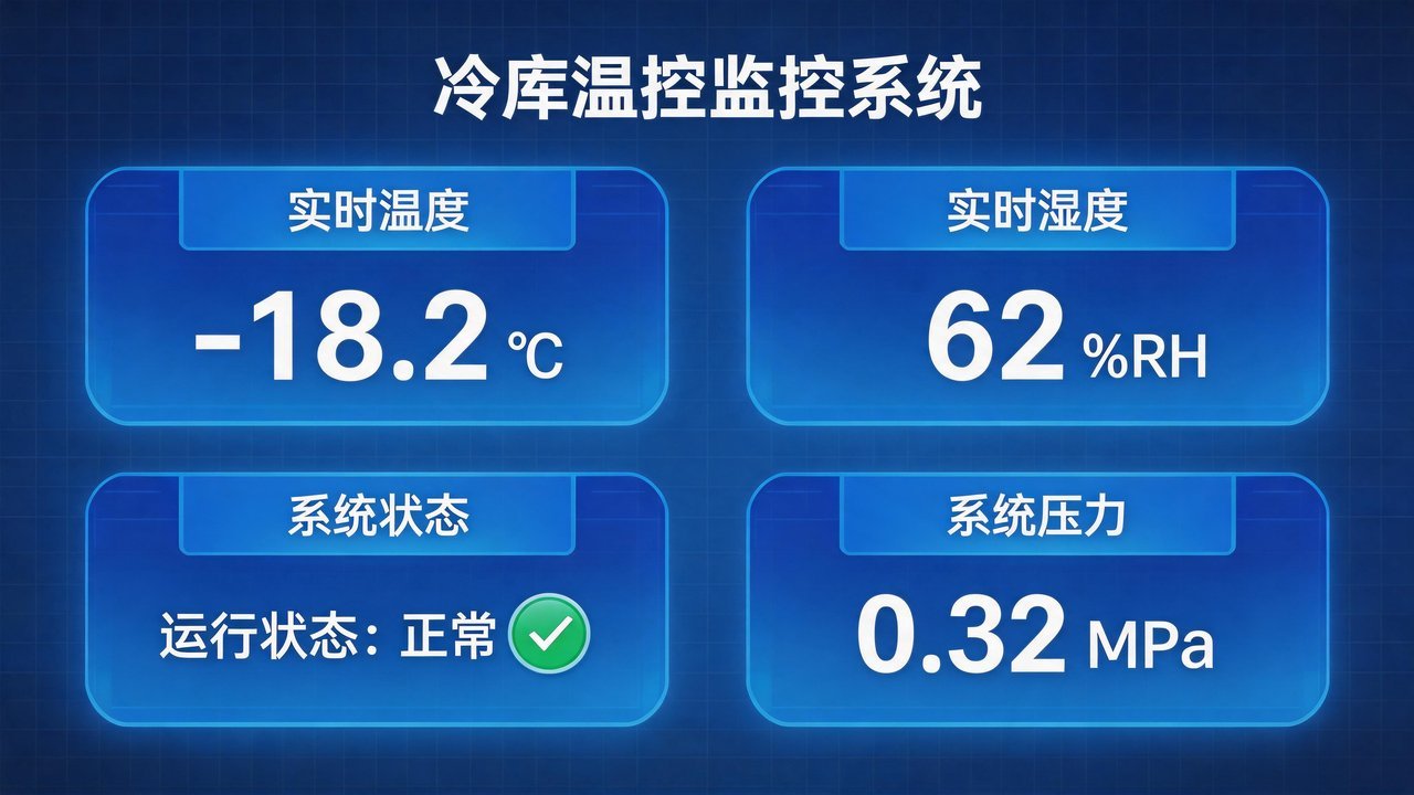 温控系统监控面板