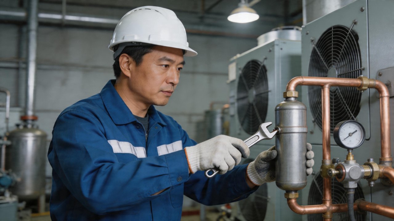 更换干燥过滤器