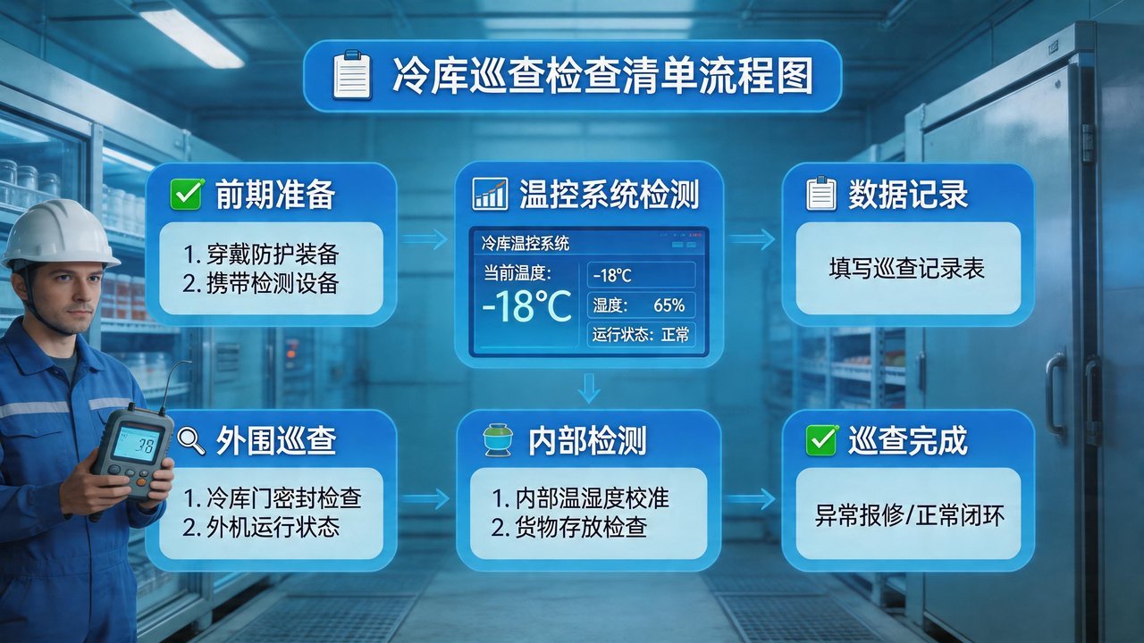 冷库巡查流程