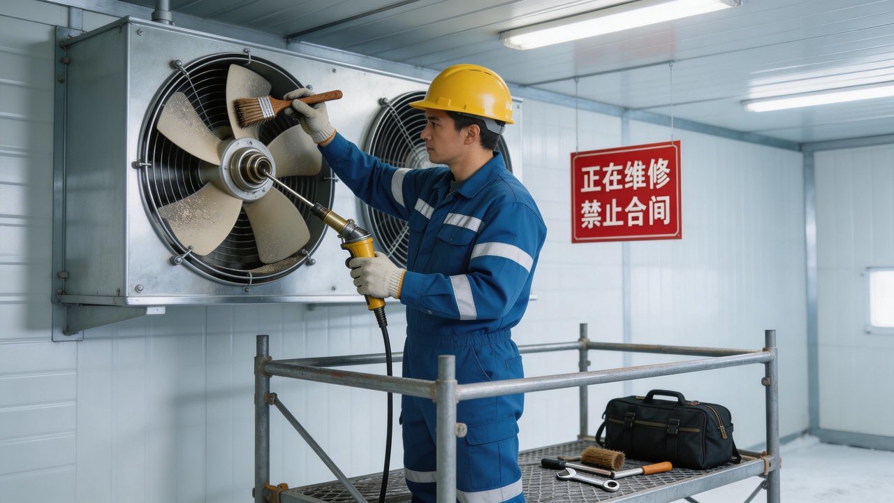 风机维护保养场景