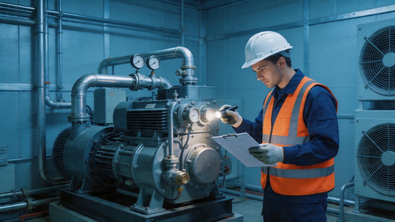 制冷压缩机检修