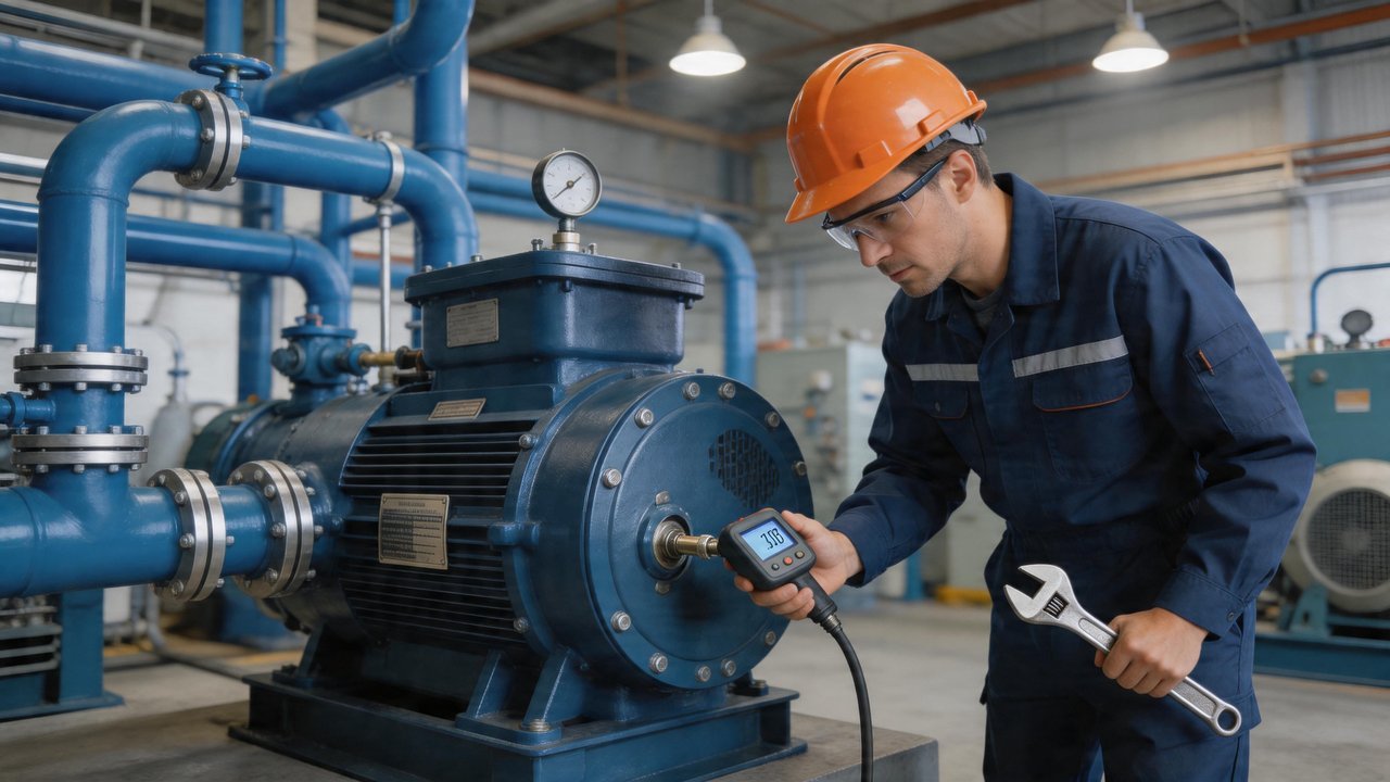 压缩机检修场景