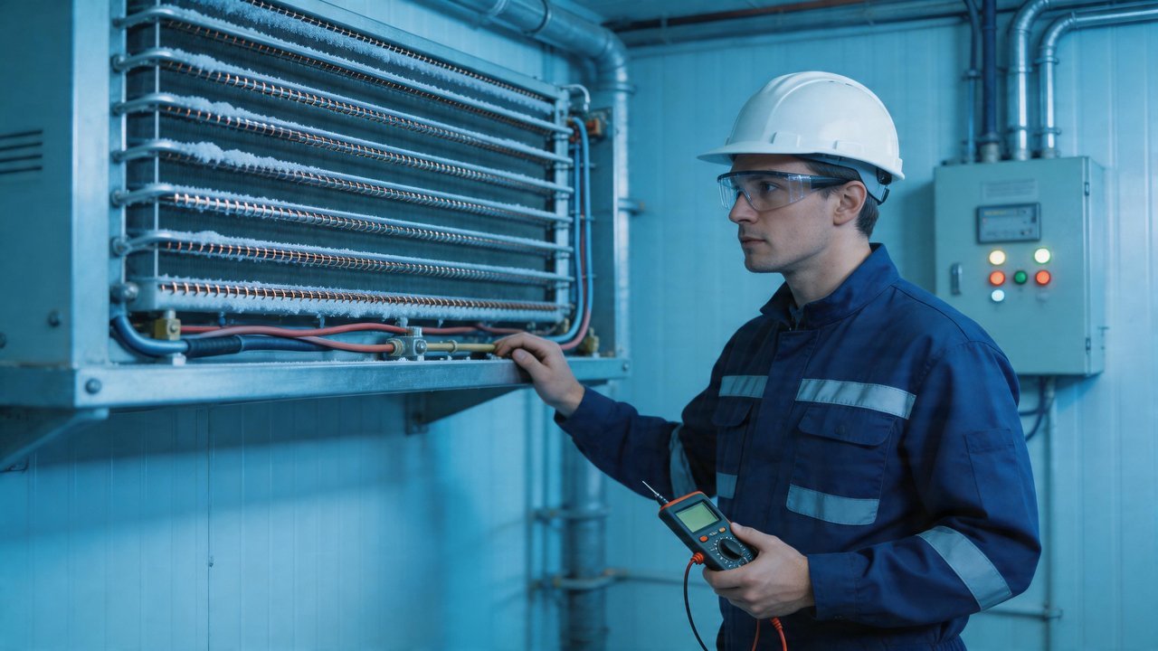 冷库除霜系统检修