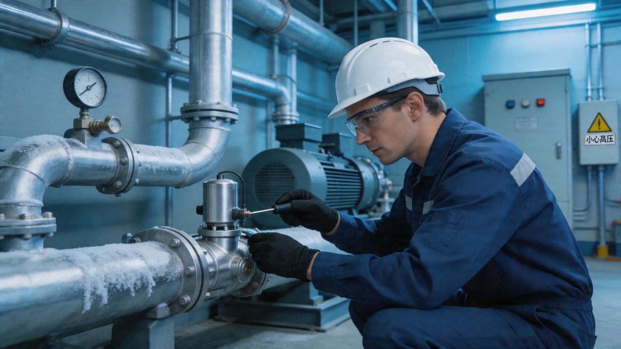 冷库电磁阀常见故障原因分析及维保技巧