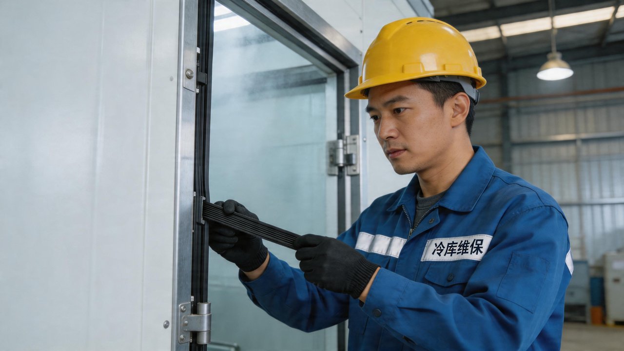 密封条更换操作