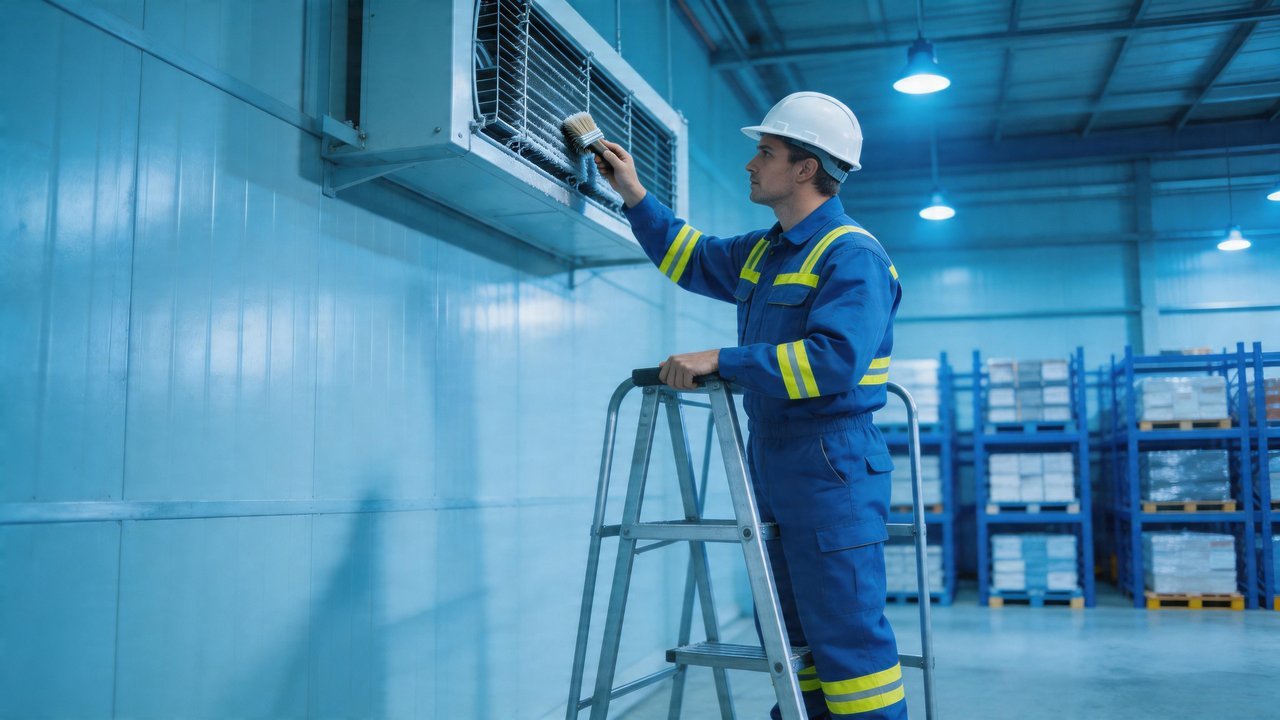 蒸发器翅片除霜维护