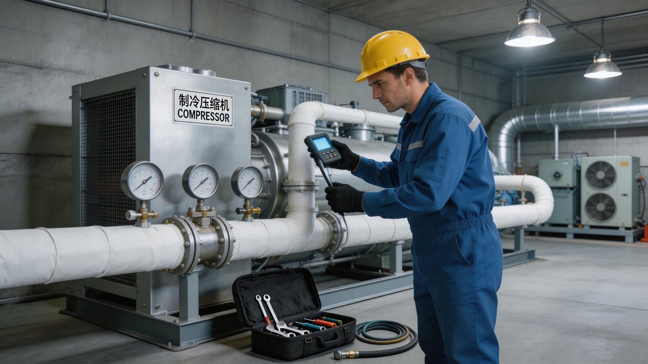 制冷压缩机检修