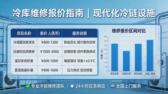 冷库维修常见疑问解答：报价相关知识汇总