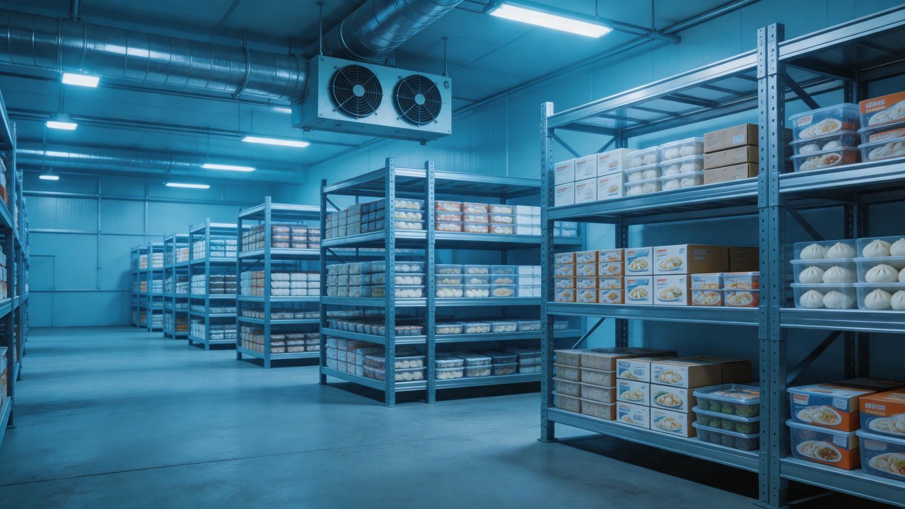 速冻冷库内部