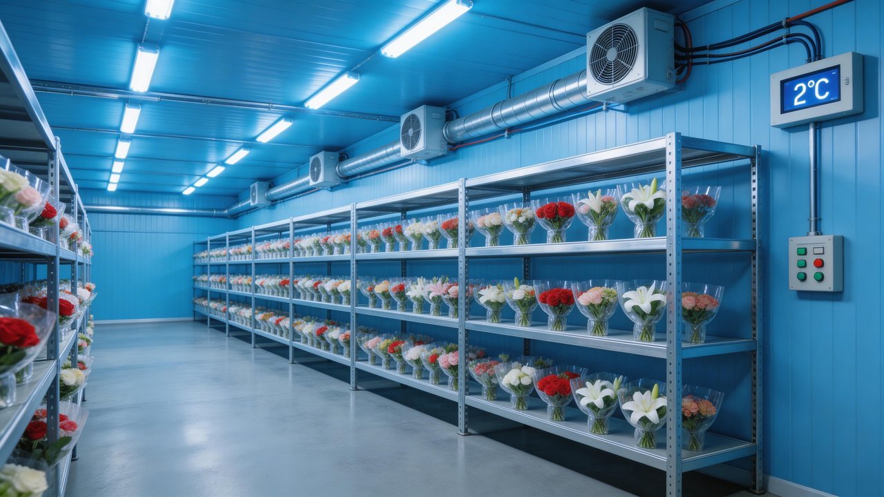 花卉保鲜冷库