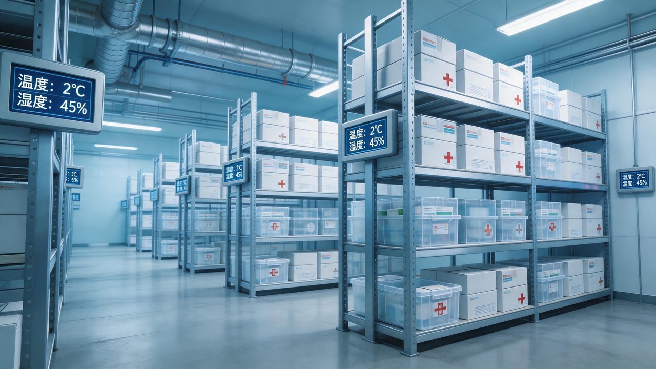 药品冷库内部