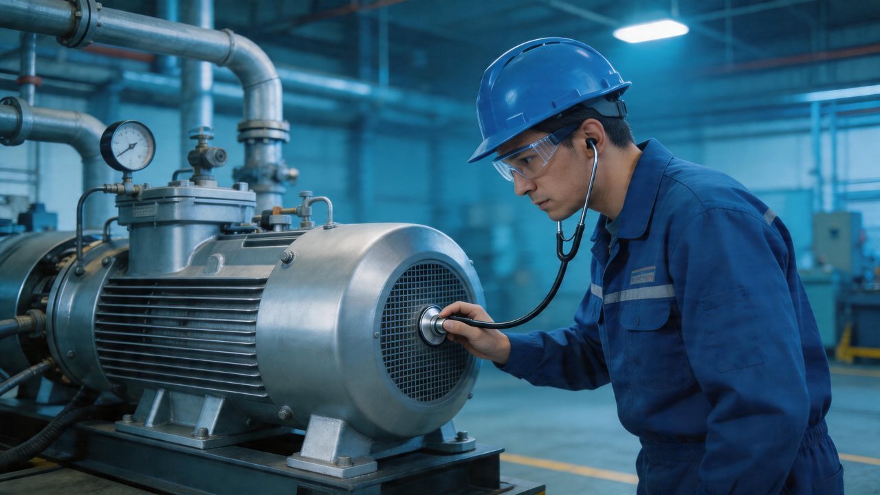 压缩机检修场景