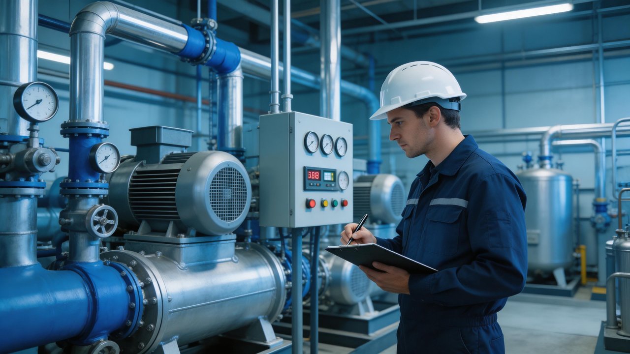 压缩机机房巡检