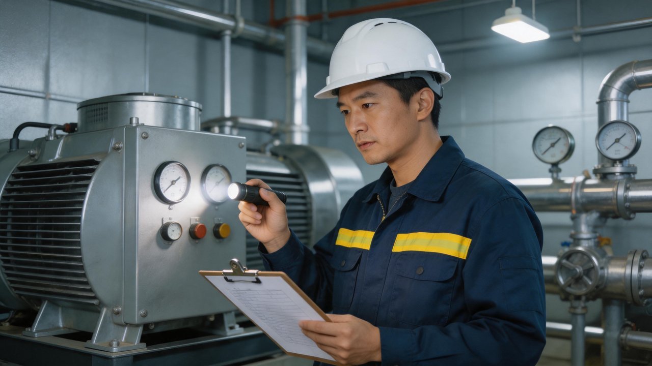 制冷压缩机组检查