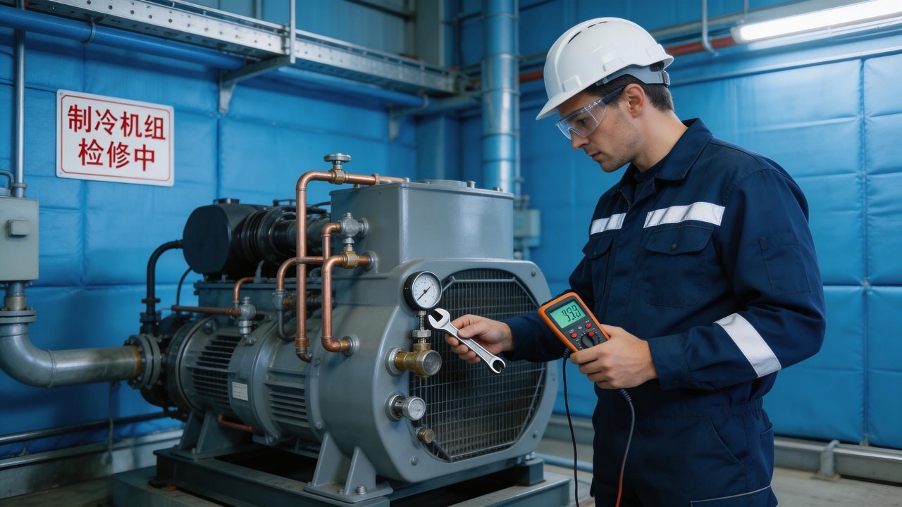 制冷压缩机检修
