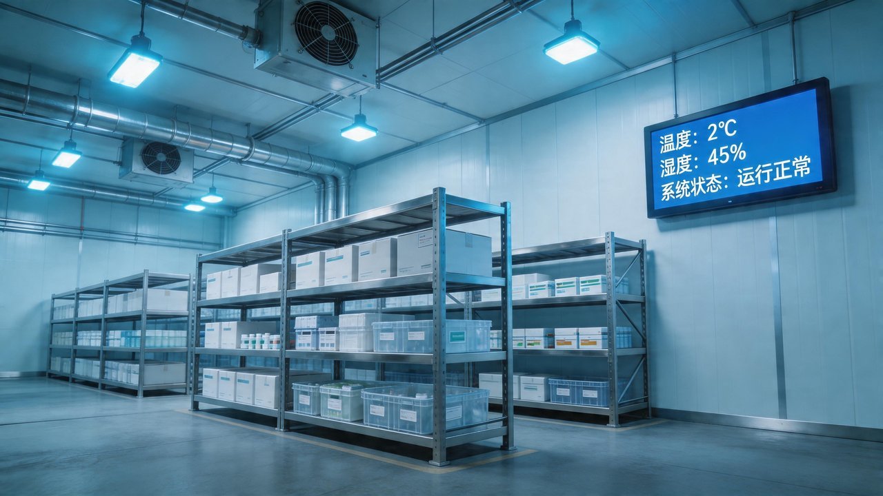 医药冷库内部