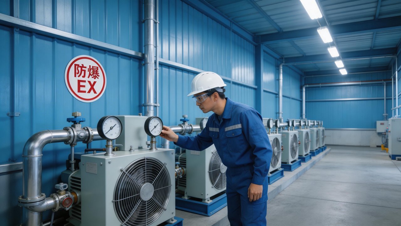 防爆冷库巡检场景