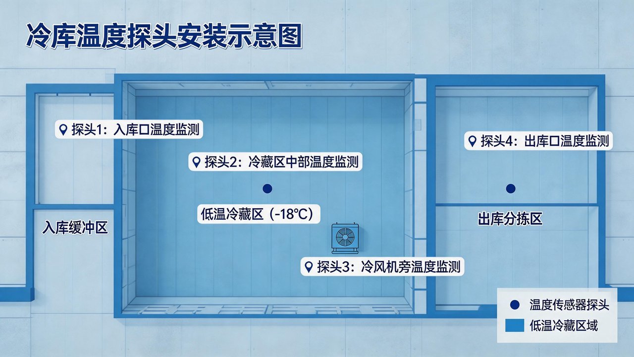 探头安装示意图