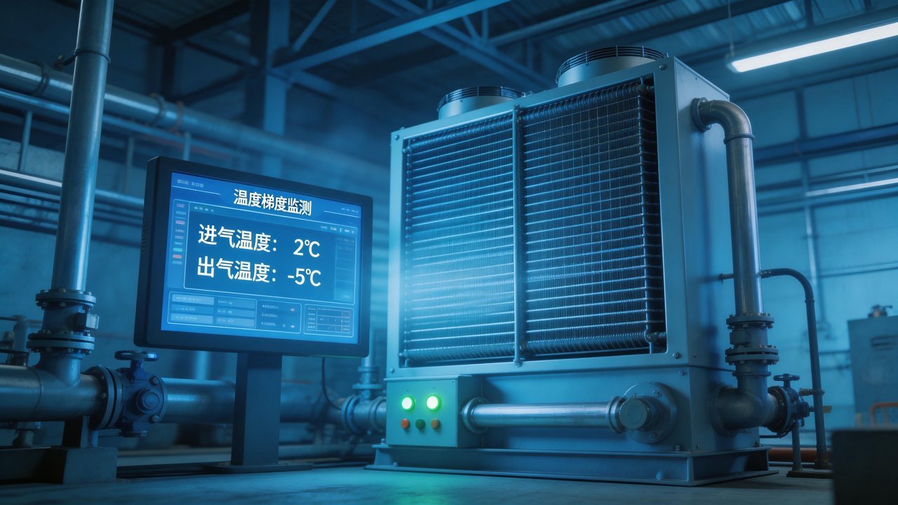 冷凝器正常运行效果