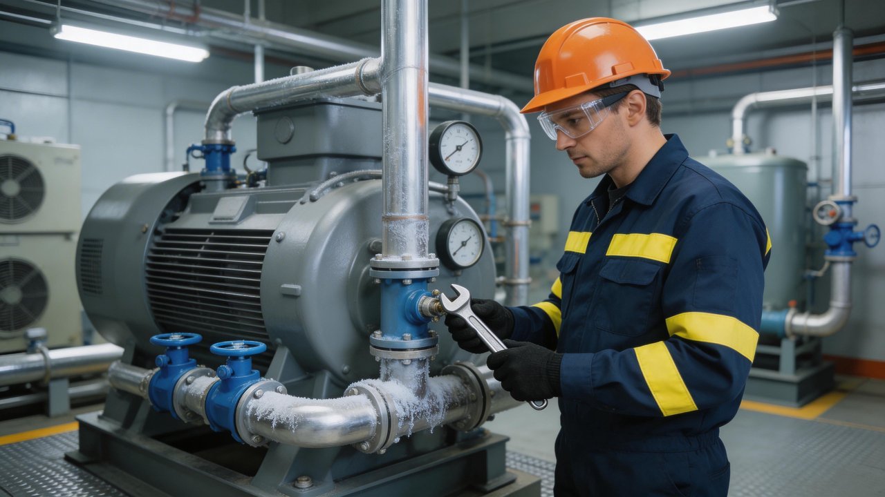 制冷设备维修保养场景