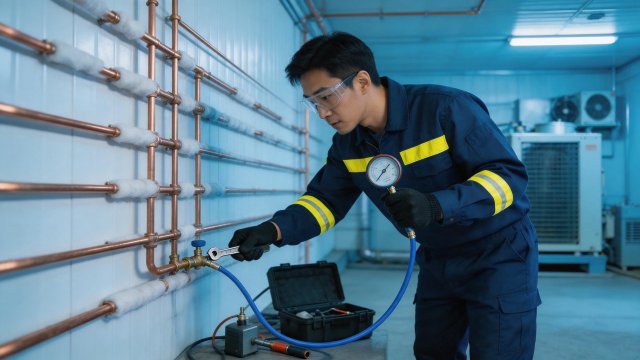 冷库铜管维修全攻略：故障判断与处理步骤