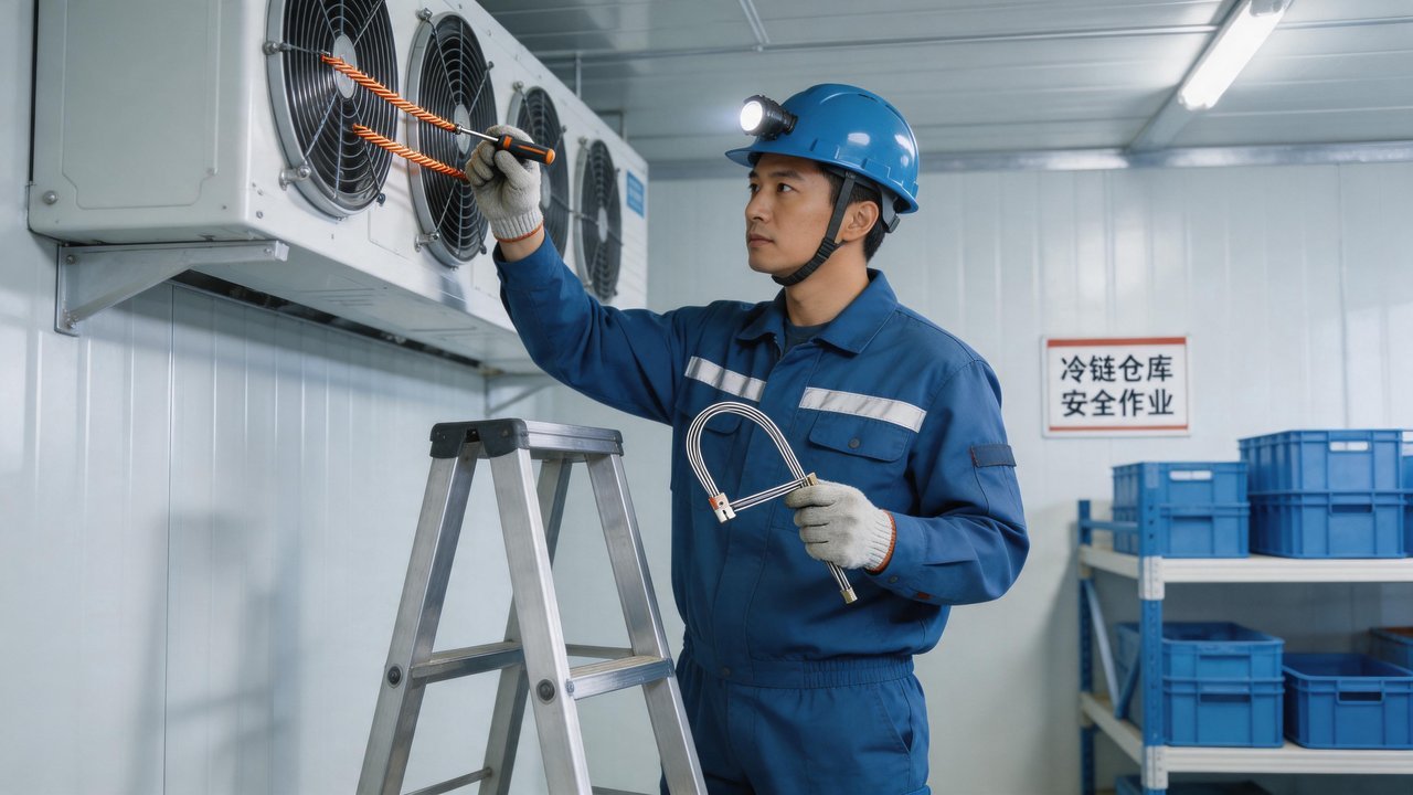 维修师傅检测门封线路
