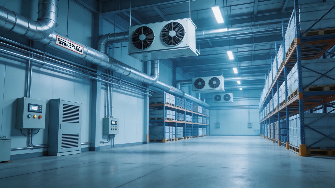冷链仓库维保场景