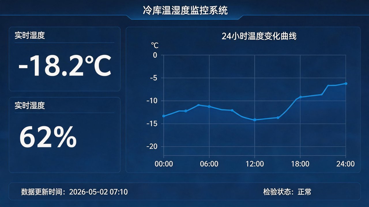 温湿度监控数据界面
