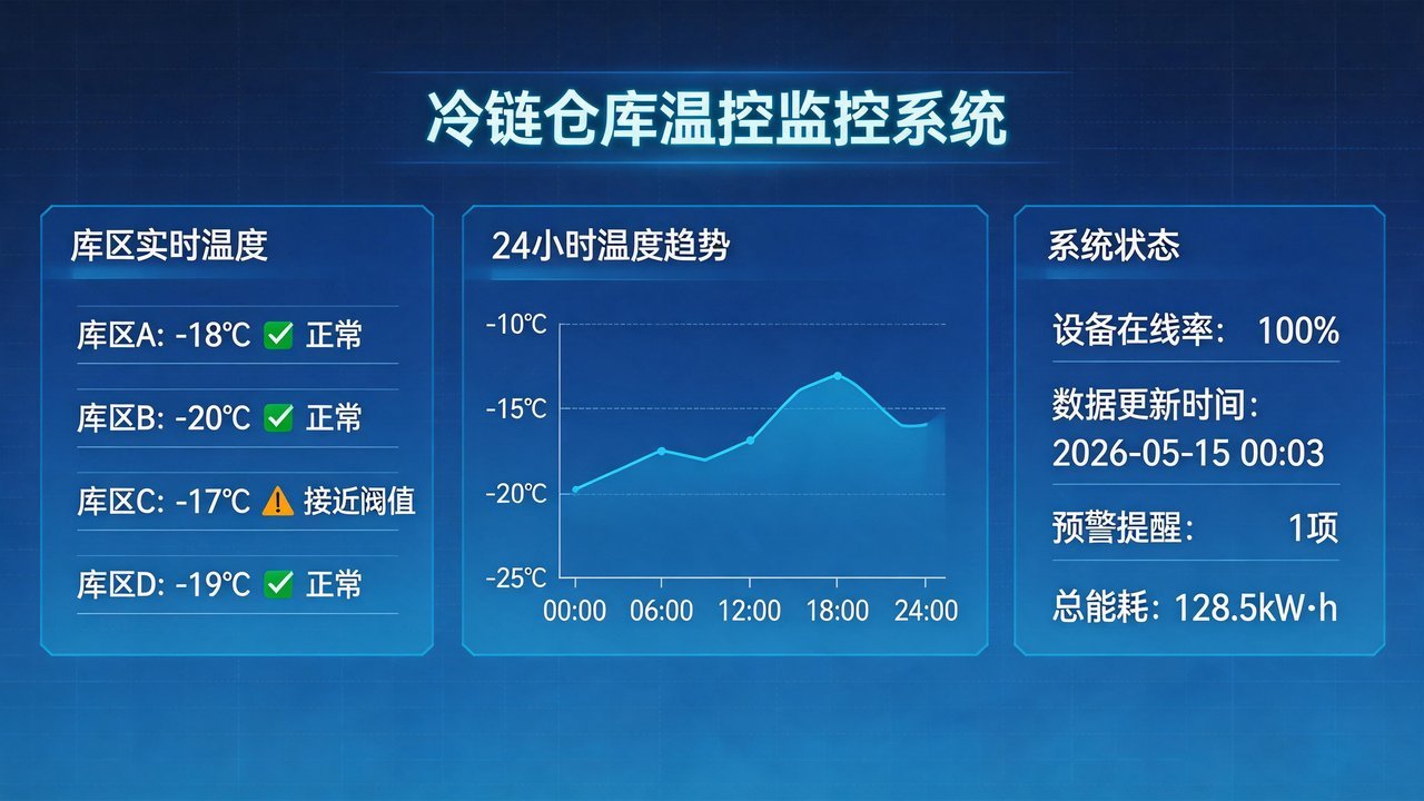 温控监控系统界面