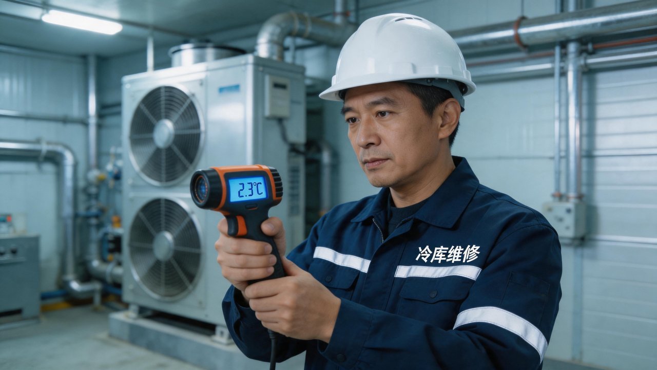冷库维修工程师检测设备