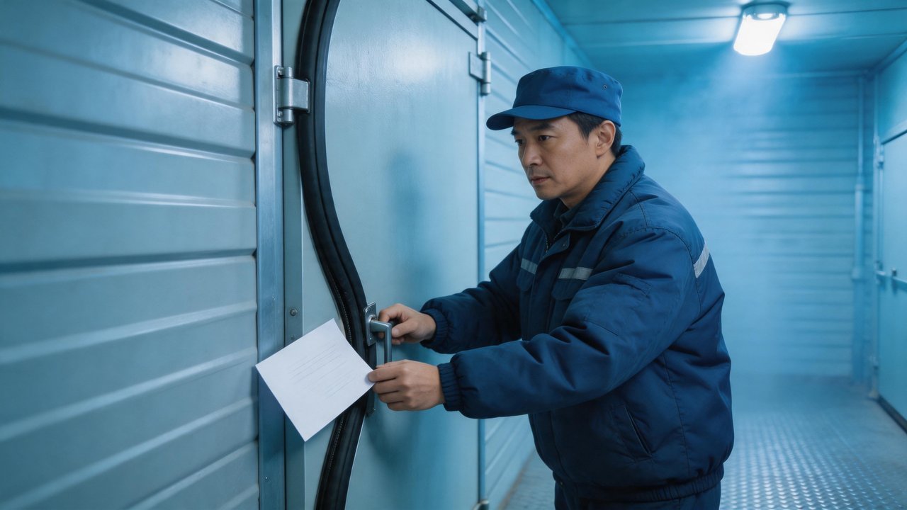 用A4纸测试密封条密封效果