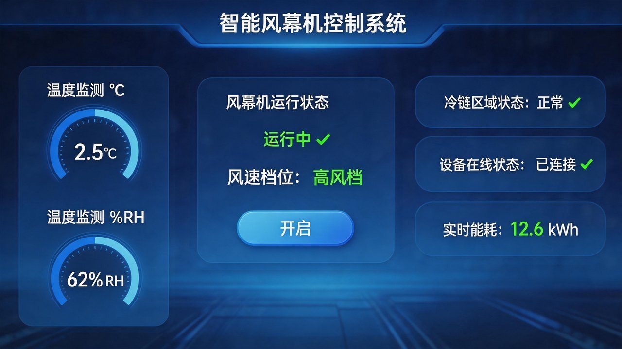 智能风幕机控制系统