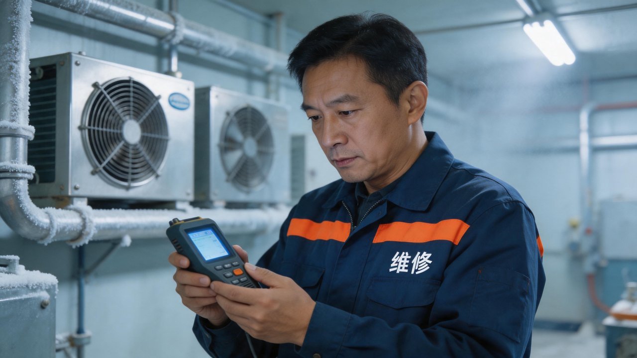 维修人员检修