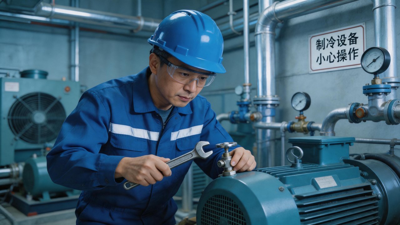 中国维修工程师检修制冷设备