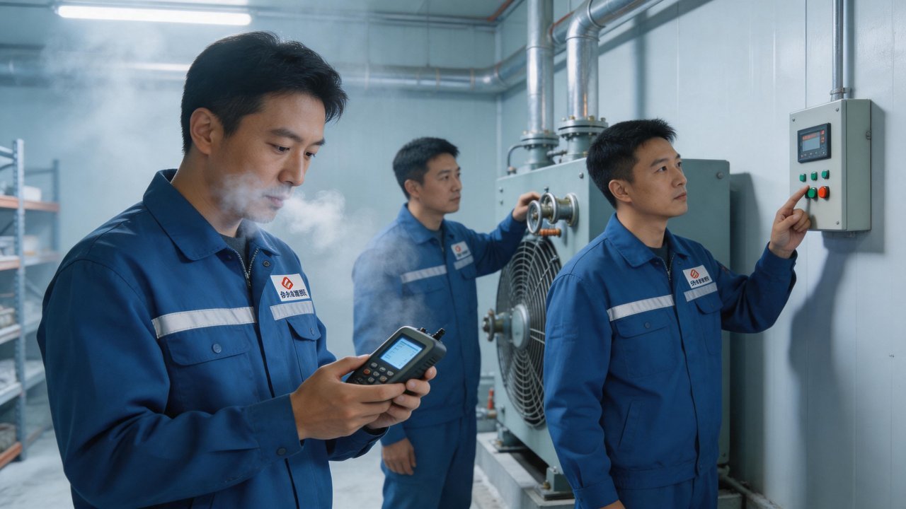 专业冷库维保团队