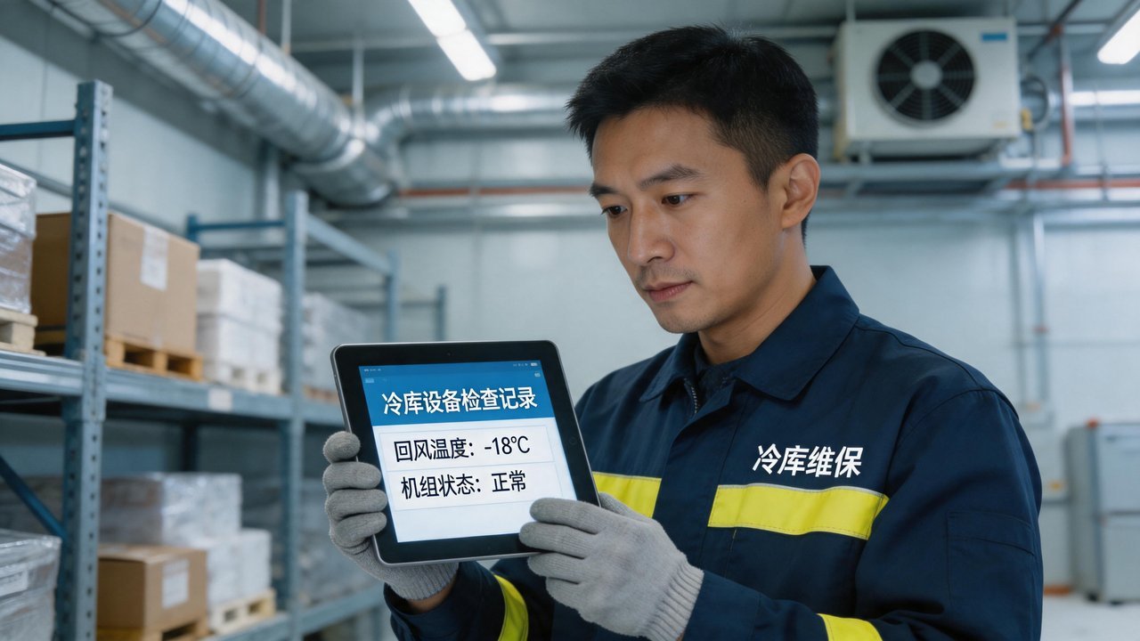 维保工程师记录检查结果