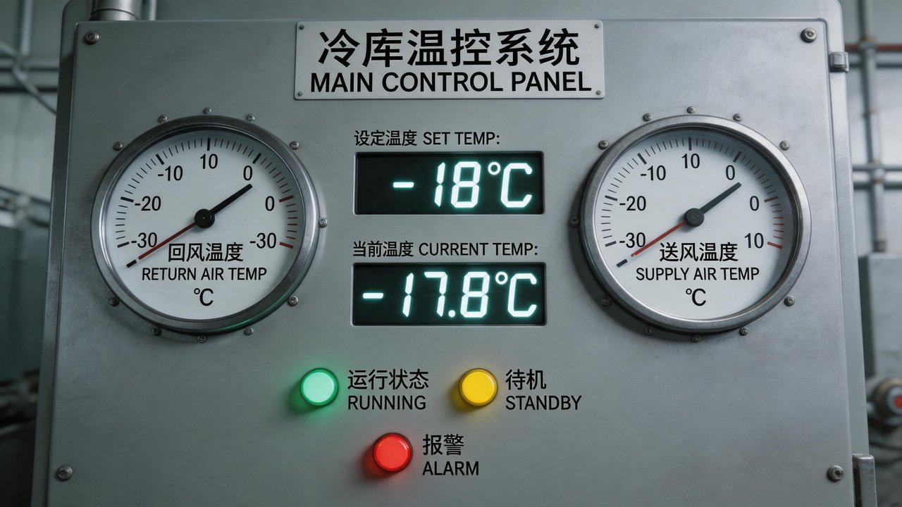 维修工程师检查压缩机控制面板