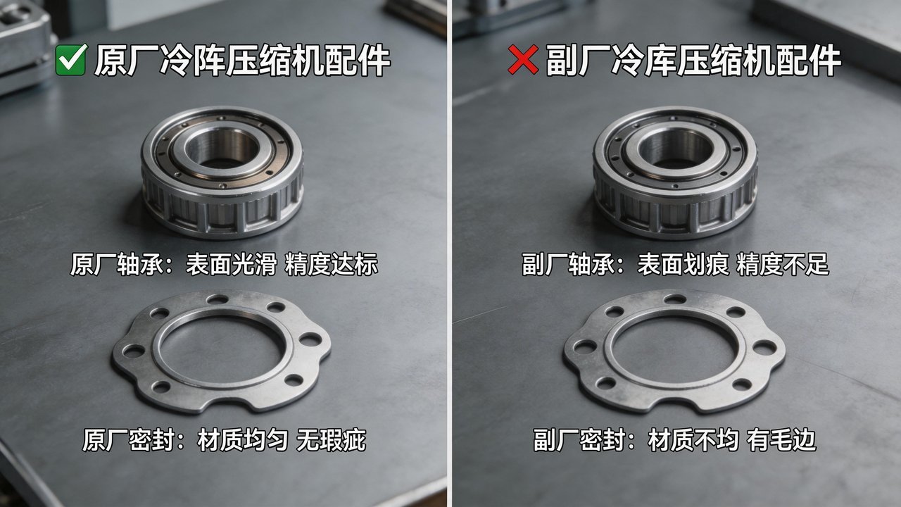 冷库配件质量对比