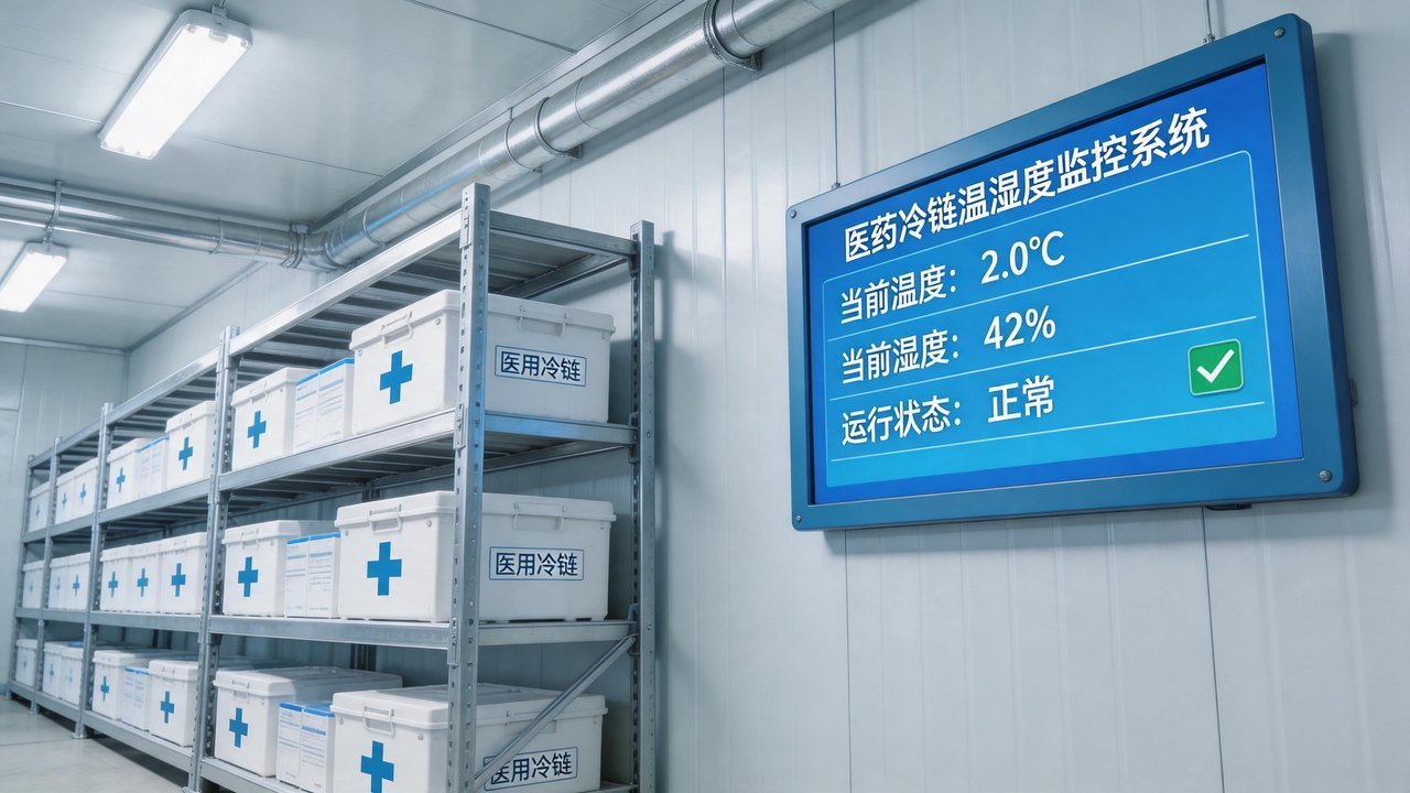 医药冷库内部